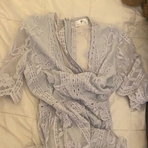 Socialite Lavender Lace Dress